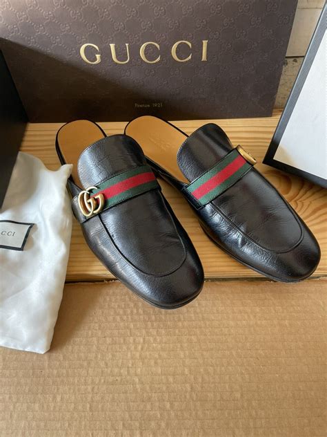 mules gucci homme|Gucci slip ons men.